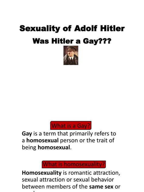 adolf hitler naked|Sexuality of Adolf Hitler